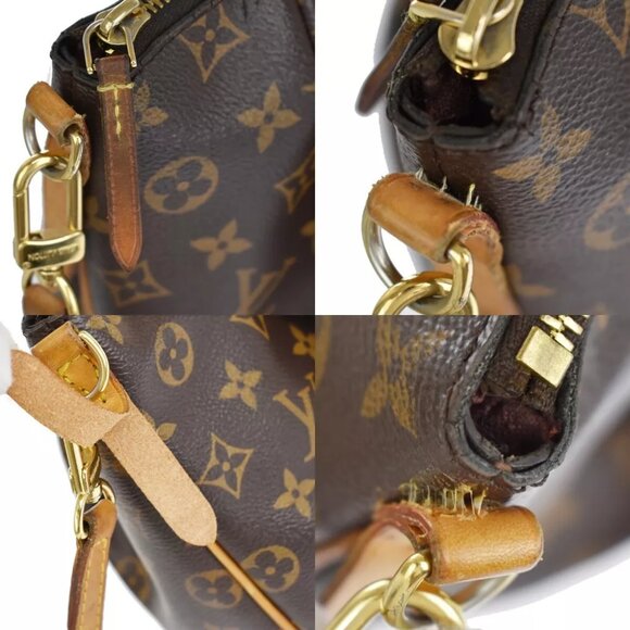 authenticity guaranteed LOUIS VUITTON Turenne PM 2Way Hand Bag Monogram - Picture 9 of 16